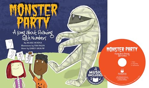 Stock image for Monster Party: A Song about Drawing with Numbers for sale by ThriftBooks-Atlanta
