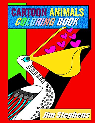 Stock image for Cartoon Animals Coloring Book for sale by Lucky's Textbooks