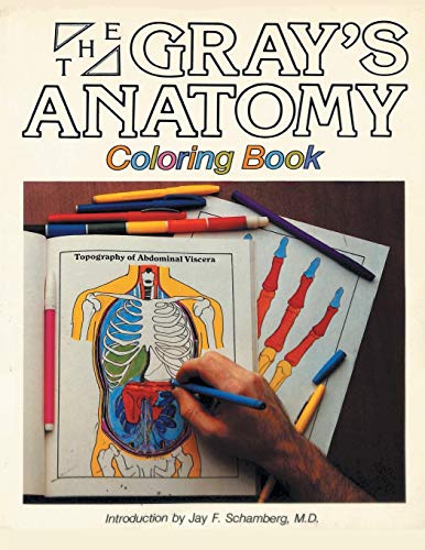Imagen de archivo de Gray's Anatomy Coloring Book a la venta por BooksRun