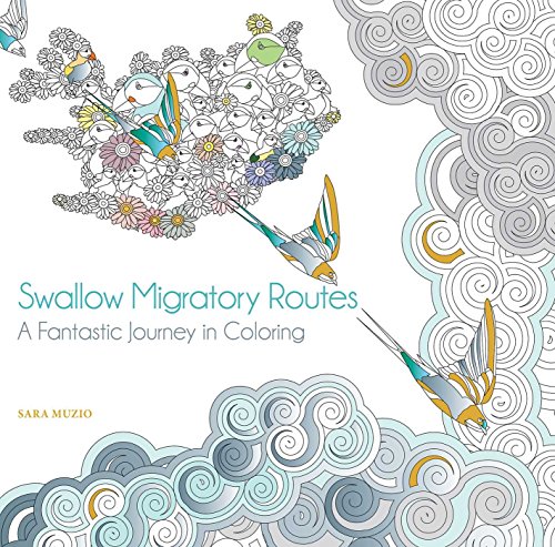 Imagen de archivo de Swallow Migratory Routes: A Fantastic Journey in Coloring a la venta por ThriftBooks-Atlanta