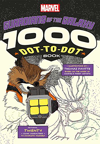 Stock image for Marvel: Guardians of the Galaxy 1000 Dot-to-Dot Book for sale by Firefly Bookstore