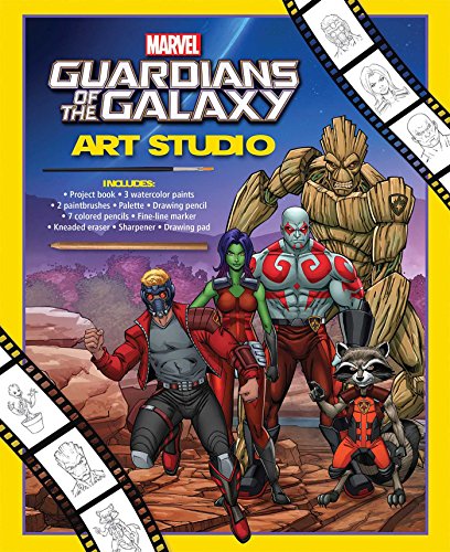 Beispielbild fr Marvel Guardians of the Galaxy Art Studio zum Verkauf von HPB-Red