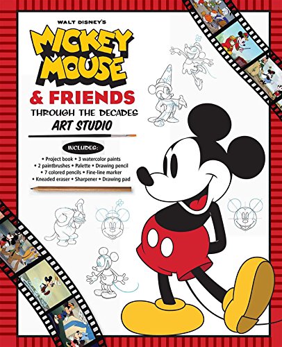 Stock image for Disney Mickey Mouse & Friends Through the Decades Art Studio for sale by Half Price Books Inc.