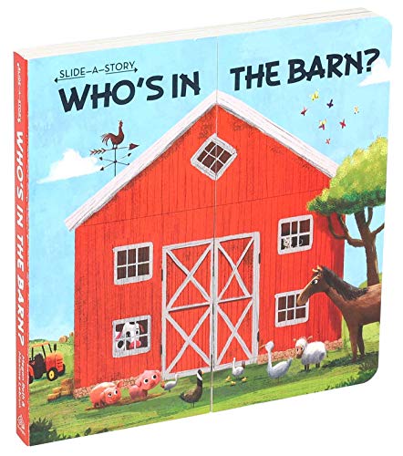 Beispielbild fr Slide-a-Story: Who's in the Barn? zum Verkauf von -OnTimeBooks-