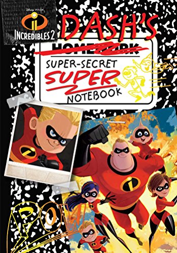 9781684122455: Disney Pixar Incredibles 2: Dash's Super-Secret Super Notebook (Replica Journal)