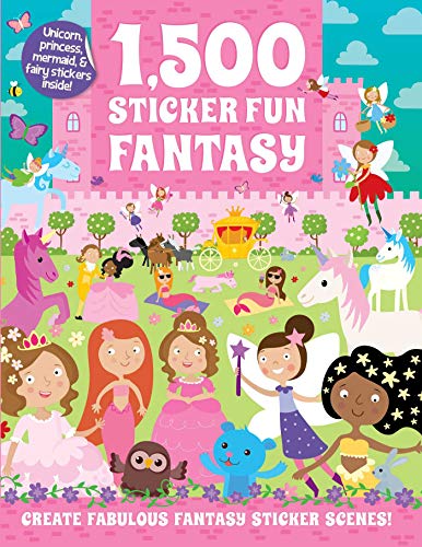 9781684123421: 1,500 Sticker Fun Fantasy