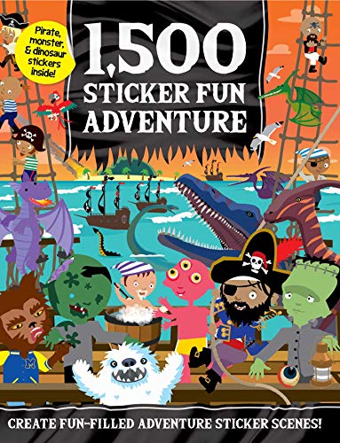 9781684123445: 1,500 Sticker Fun Adventure