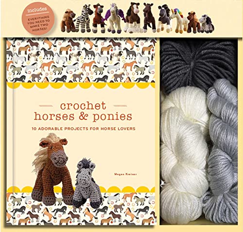 Stock image for Crochet Horses & Ponies: 10 Adorable Projects for Horse Lovers (Crochet Kits) for sale by Half Price Books Inc.