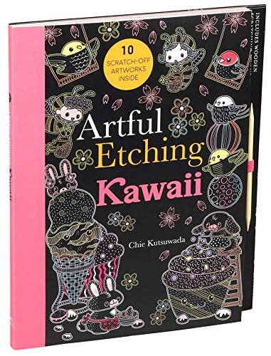 Imagen de archivo de Artful Etching: Kawaii a la venta por KuleliBooks