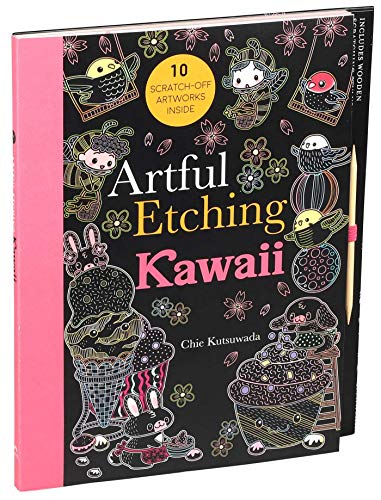 Stock image for Artful Etching: Kawaii for sale by KuleliBooks