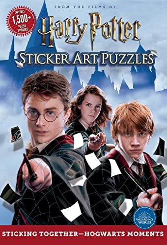 Stock image for Harry Potter Sticker Art Puzzles for sale by Jenson Books Inc