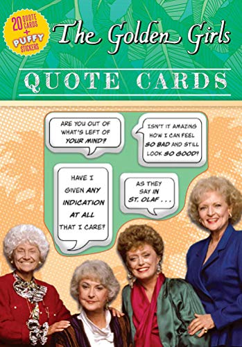 Stock image for Golden Girls Quote Cards for sale by Goodwill of Colorado