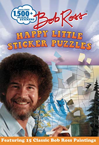 Imagen de archivo de Bob Ross Happy Little Sticker Puzzles (Sticker Art Puzzles) a la venta por ZBK Books