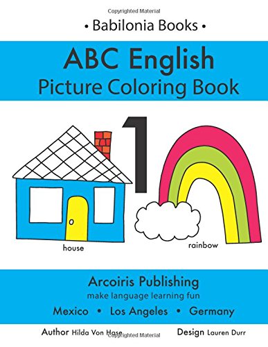 Imagen de archivo de Babilonia Books ABC English Picture Coloring Book 1 a la venta por Revaluation Books