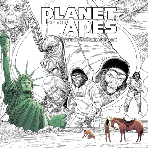 Stock image for Planet of the Apes Adult Coloring Book for sale by Wizard Books