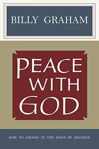 9781684223015: Peace With God
