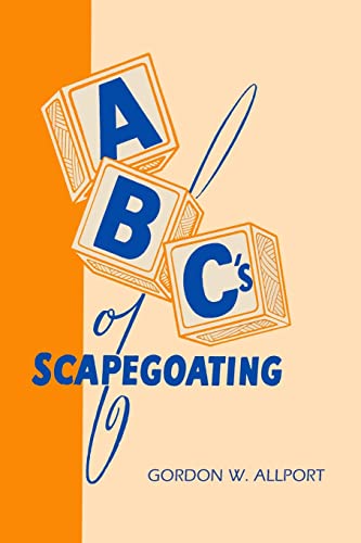 Imagen de archivo de ABC's of Scapegoating a la venta por GreatBookPrices