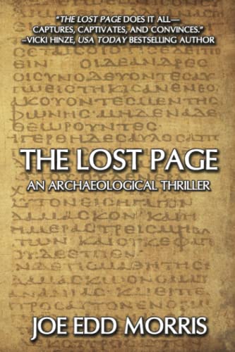 Imagen de archivo de The Lost Page: An Archaeological Thriller (A Jordan and Ferguson Ancient Adventure) a la venta por New Legacy Books