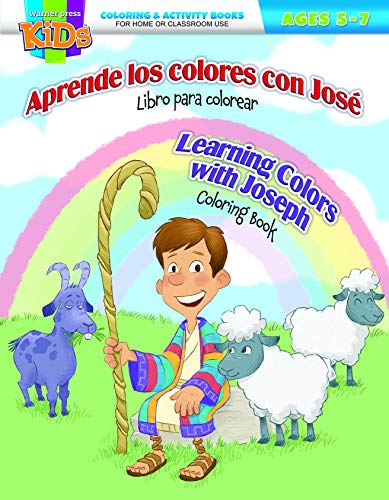 Stock image for Coloring Activity Books - General-5-7 - Spanish - English Learning Colors with Joseph for sale by ThriftBooks-Dallas