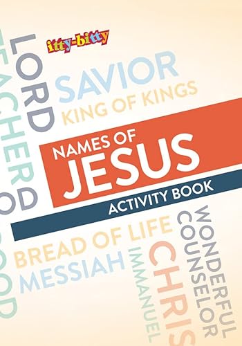 Stock image for Names of Jesus - IttyBitty Bible Activity Book (6pk) (Ittybitty Activity Books) [Paperback] Warner Press for sale by Lakeside Books