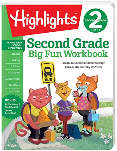 Beispielbild fr Second Grade Big Fun Workbook (Highlights Big Fun Activity Workbooks) zum Verkauf von WorldofBooks