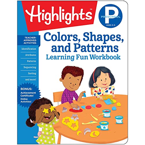 Stock image for Preschool Colors, Shapes, and Patterns (Highlights Learning Fun Workbooks) for sale by Gulf Coast Books