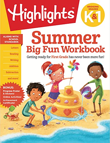 Stock image for Summer Big Fun Workbook Bridging Grades K & 1 (Highlights(TM) Summer Learning) for sale by Ergodebooks