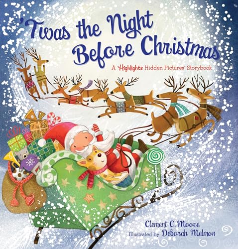 Beispielbild fr Twas the Night Before Christmas: A Highlights Hidden Pictures� Storybook (Highlights Hidden Pictures Storybooks) zum Verkauf von Wonder Book