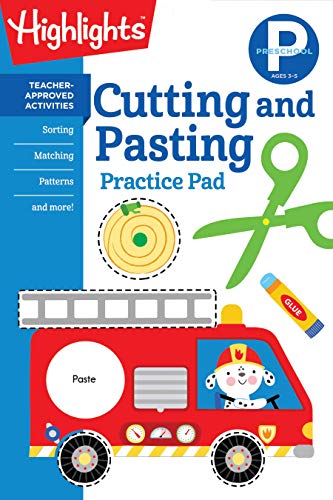 Stock image for Preschool Cutting and Pasting (Highlights Learn on the Go Practice Pads) for sale by SecondSale