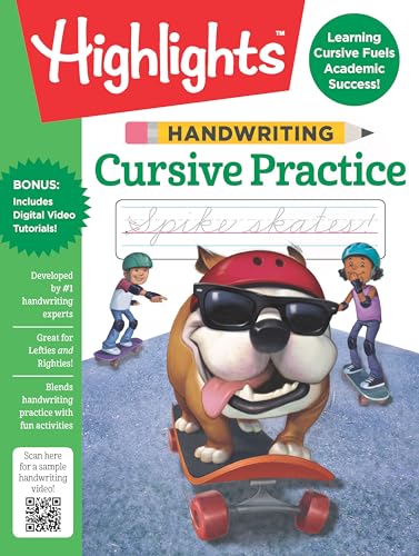 Imagen de archivo de Handwriting: Cursive Practice (Highlights Handwriting Practice Pads) a la venta por SecondSale