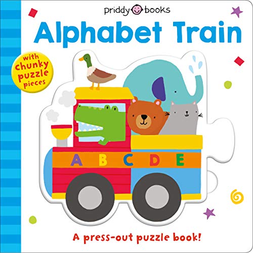 Stock image for Puzzle and Play: Alphabet Train: A Press-Out Puzzle Book! for sale by ThriftBooks-Atlanta