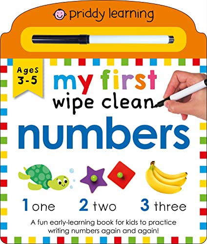 Stock image for My First Wipe Clean Numbers (Priddy Learning) for sale by HPB-Emerald