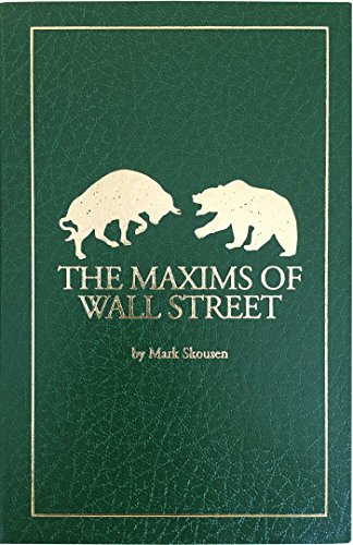 Beispielbild fr The Maxims of Wall Street zum Verkauf von Wonder Book