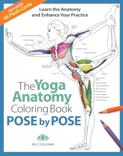 Beispielbild fr Pose by Pose: Learn the Anatomy and Enhance Your Practice (Volume 2) (Anatomy Coloring Books) zum Verkauf von BooksRun