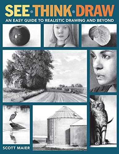 Beispielbild fr See, Think, Draw: An Easy Guide to Realistic Drawing and Beyond zum Verkauf von WorldofBooks