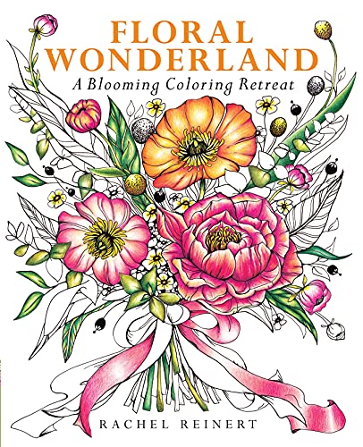Beispielbild fr Floral Wonderland: A Blooming Coloring Retreat (Coloring Wonderland) zum Verkauf von BooksRun