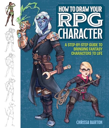 Beispielbild fr How to Draw Your RPG Character: A Step-by-Step Guide to Bringing Fantasy Characters to Life zum Verkauf von Monster Bookshop