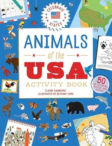 Imagen de archivo de Animals of the USA Activity Book (Celebrate the States) a la venta por HPB-Emerald