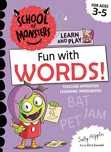 Imagen de archivo de School of Monsters Learn and Play : Fun With Words a la venta por Half Price Books Inc.