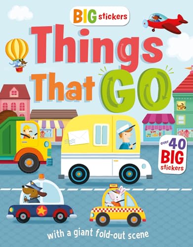 Stock image for Things That Go (Big Stickers) for sale by Lakeside Books