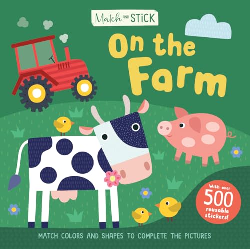 9781684648108: On the Farm (Match and Stick)