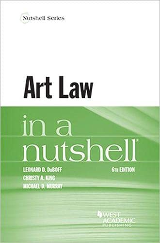 Stock image for Art Law In A Nutshell 6 Revised edition for sale by GreatBookPrices