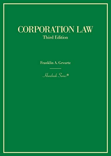 Stock image for Corporation Law (Hornbooks) for sale by The Book Cellar, LLC