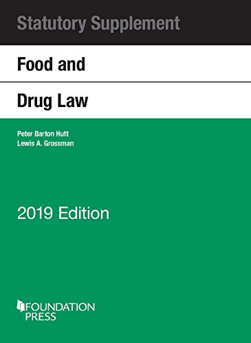 Stock image for Food And Drug Law, 2019 Statutory Supplement for sale by GreatBookPrices