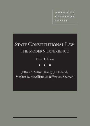 Stock image for State Constitutional Law 3 Revised edition for sale by GreatBookPrices