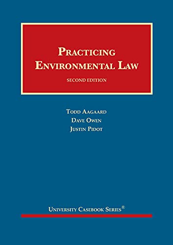 Beispielbild fr Practicing Environmental Law (University Casebook Series) zum Verkauf von BooksRun