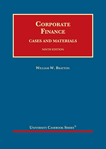 Stock image for Corporate Finance, Cases and Materials (University Casebook Series) for sale by Textbooks_Source