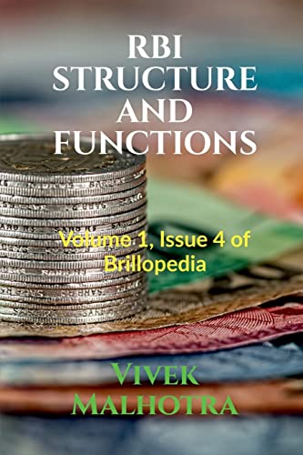 Stock image for RBI Structure and Functions: Volume 1, Issue 4 of Brillopedia for sale by Books Puddle