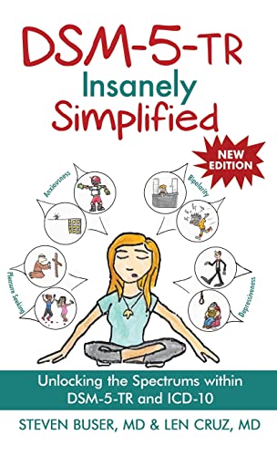 Stock image for DSM-5-TR Insanely Simplified: Unlocking the Spectrums within DSM-5-TR and ICD-10 for sale by Book Deals