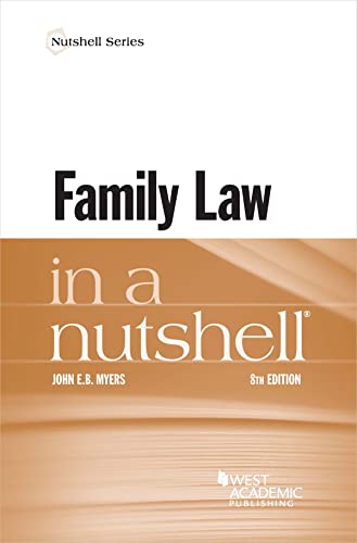 Imagen de archivo de Family Law in a Nutshell a la venta por PBShop.store US
